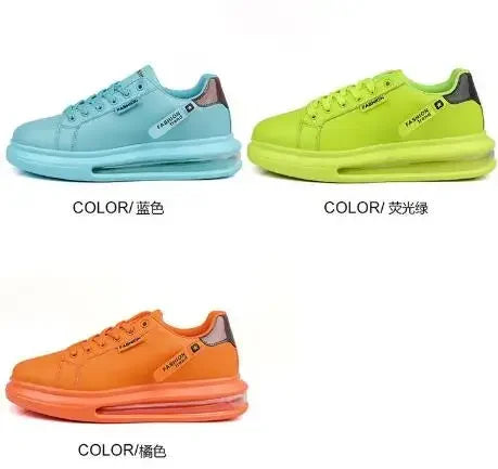 Fashion Brand Sneakers For Men Casual Shoes New Soft Comfortable Pu Leather Shoes Breathable Flats Shoes For Man Tenis Masculino