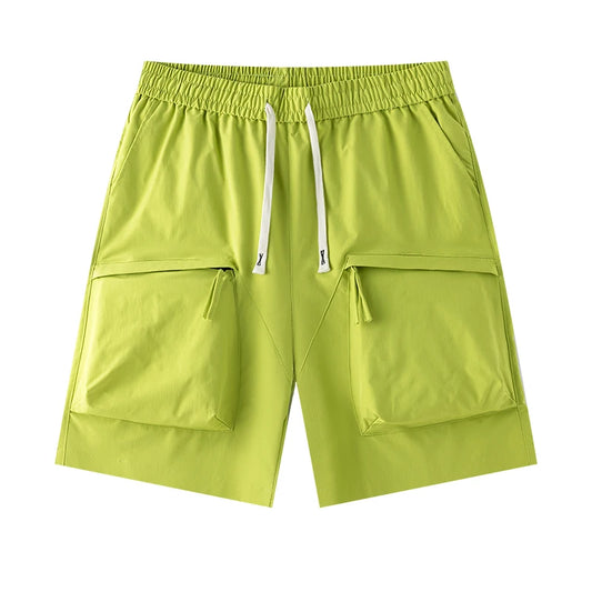 Shorts men's summer trend of work pants thin section loose five pants casual straight outside pants casual five pants