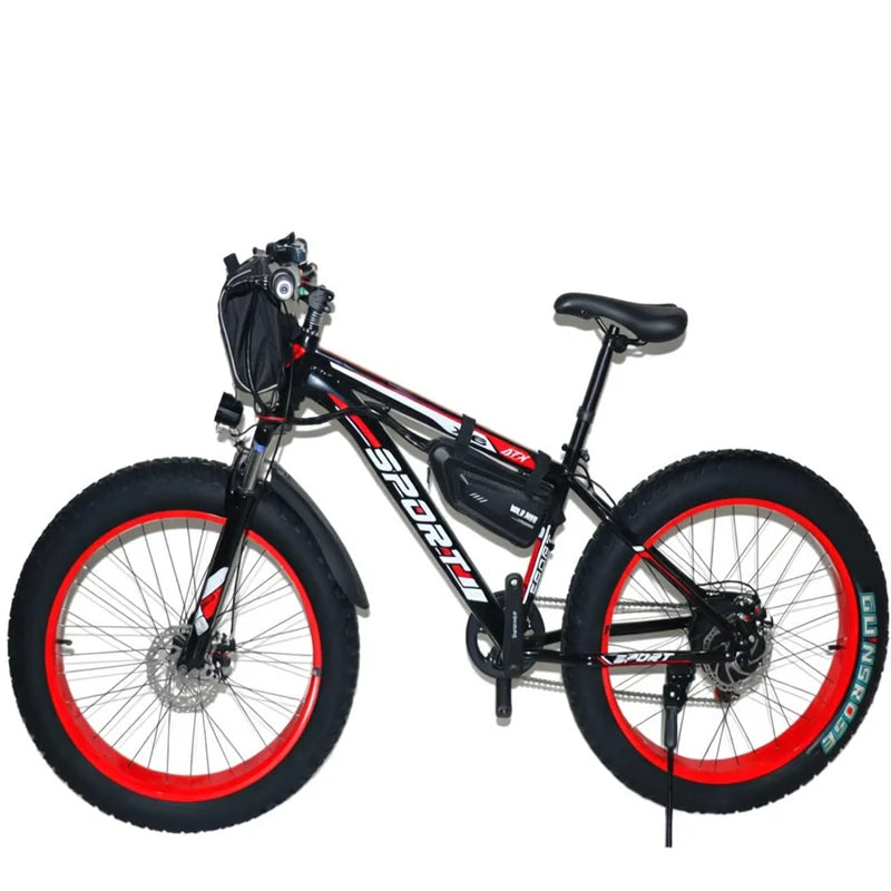 1000W 2000W power mountain bike lithium electric bicycle 48V 20Ah electric bicycle eBike electric bicycle electric snowmobile