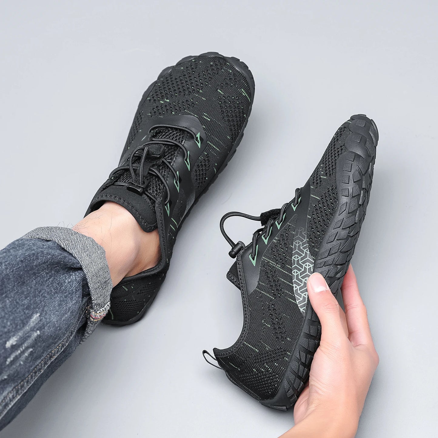 Men Trail Running Shoes Minimalist Barefoot Wide Width Gym Workout Fitness Low Zero Drop Women Sneakers Treadmill Free Athletic