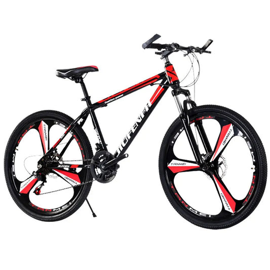 Bike Mountain Bike 24-inch 26-inch Lifestyle Fitness Bike with Dual Disc Brakes