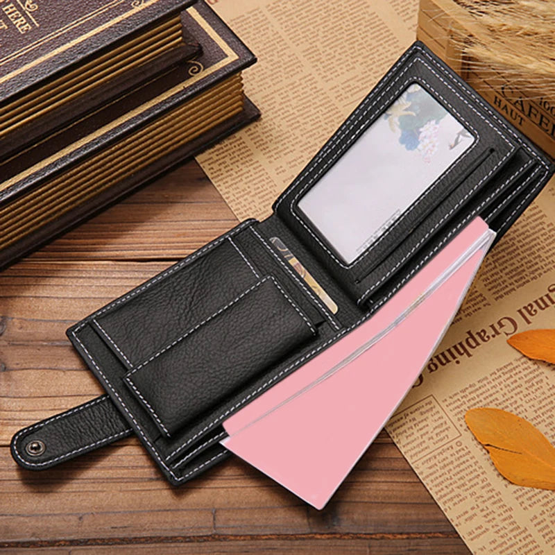 Genuine Leather Men Wallets Cow Leather Solid Sample Style Zipper Purse Man Card Horders Famous Brand High Quality Male Wallet