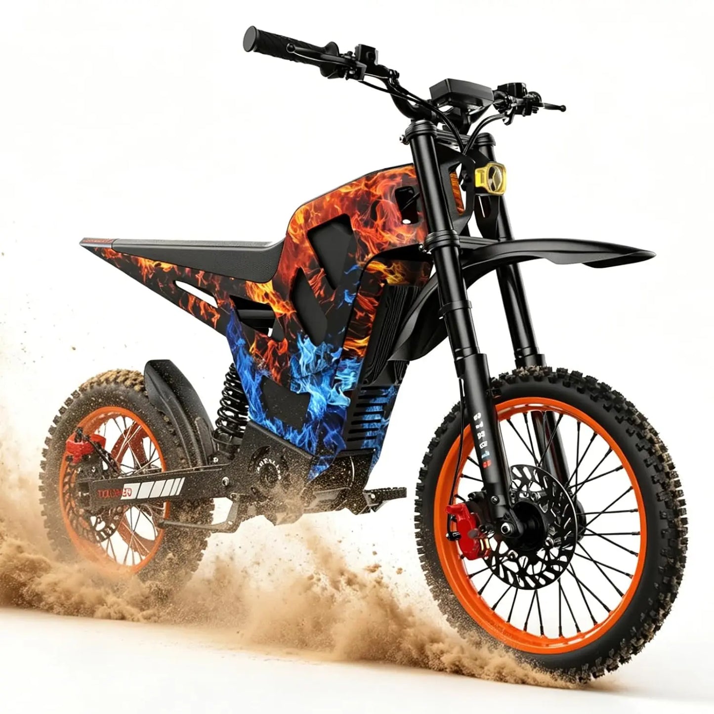 Electric Dirt Bike for Teens Adults Age 13+, 3000W Peak Ebike, 36 Mph Speed, Equipped with 48V 20.8AH, Customized
