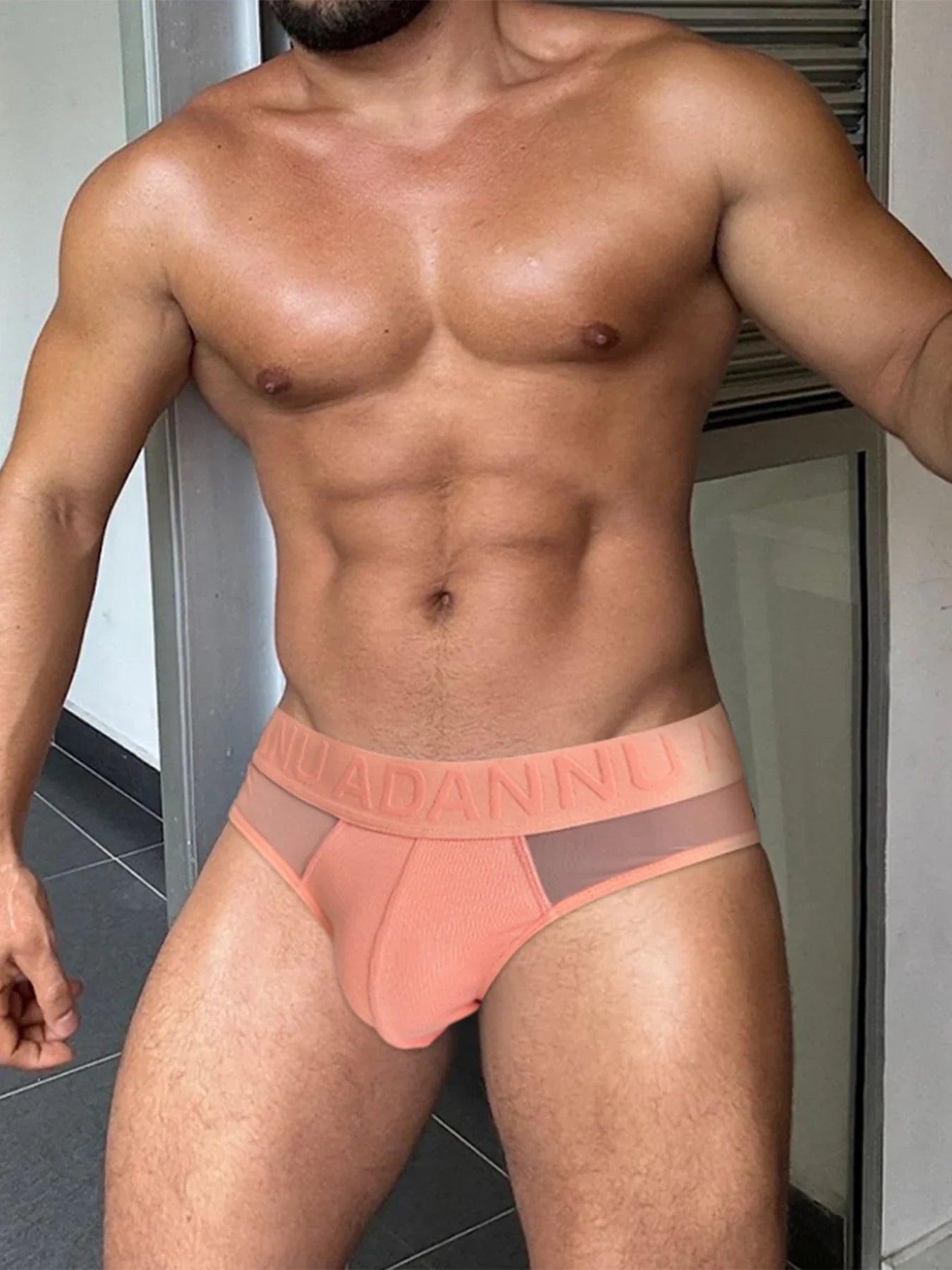 Transparent Men's Sexy Briefs Big U Pouch Underwear For Men Fashion Comfortable Soft Bikini Underpants Solid Color Male Panties