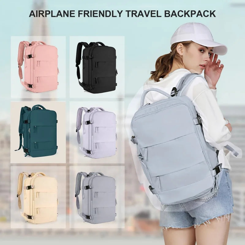 Large Capacity Fashion Travel Backpack for Men and Women Multi-Functional Casual Laptop Cabin Bag Handmade Luggage