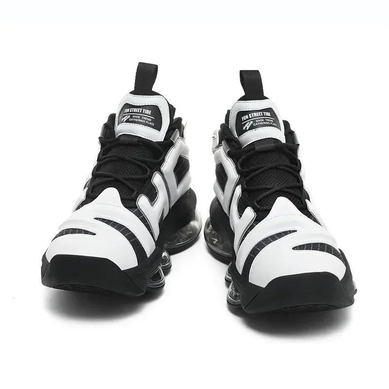 High-quality Mens Basketball Shoes High Street Original Sneakers Men Air Cushioining Rubber Anti Slip Leisure Shoes Male 39-45