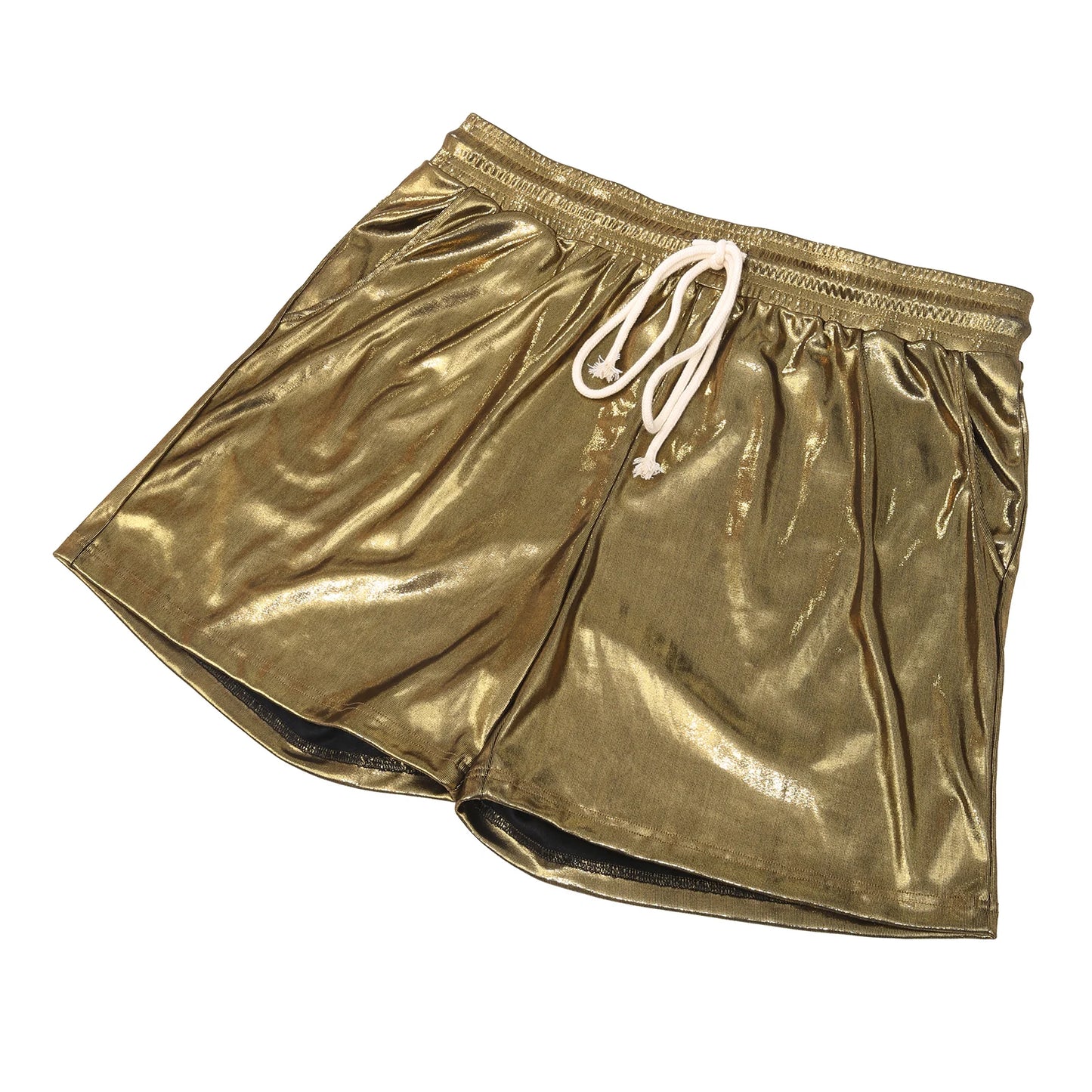 Casual Shorts Men's Running Sports Shorts Man Shiny Gym Fitness Basketbal Sportswear Ultra-thin Short Pants Jogging Sweatpants