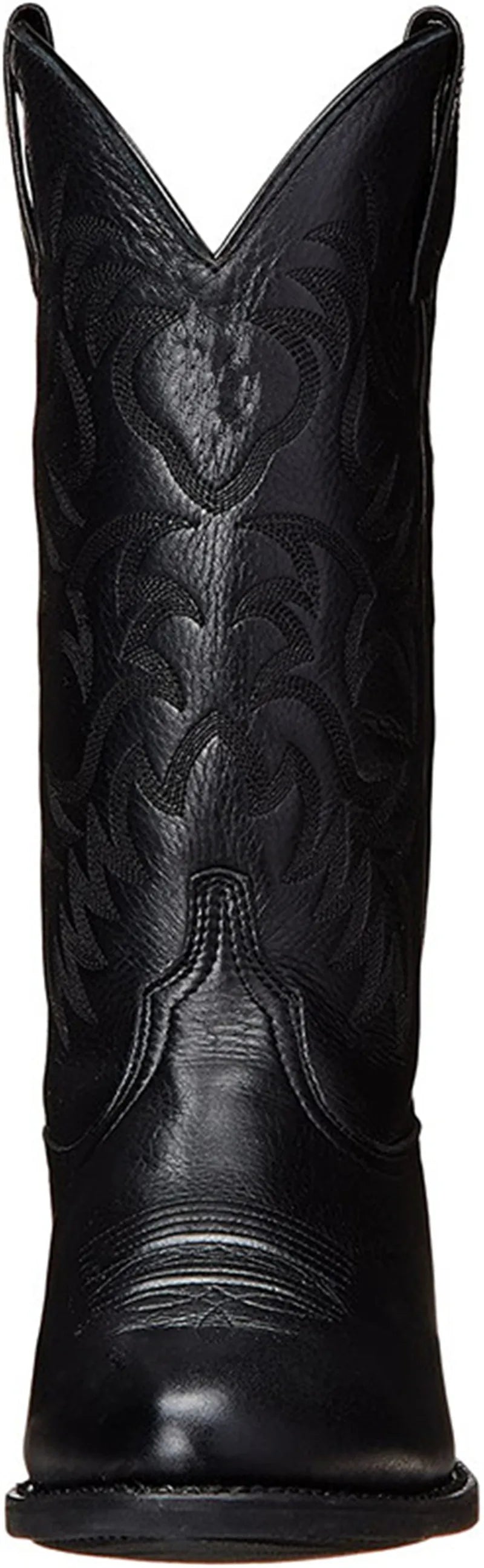 Men Boot 2025 Mid Calf Western Cowboy Motorcycle Boots Male Autumn Outdoor PU Leather Totem Med Heel Fashion Designed Men Boots