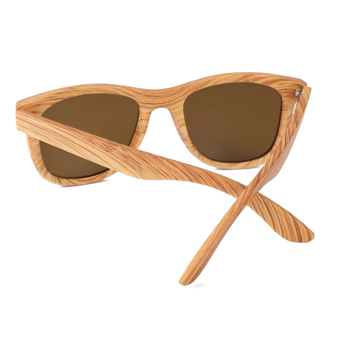 Plastics Wood Bamboo Sunglasses Men Women Classic Fashion UV400 Vintage Driving Sun Glasses Black Fishing Eyewear