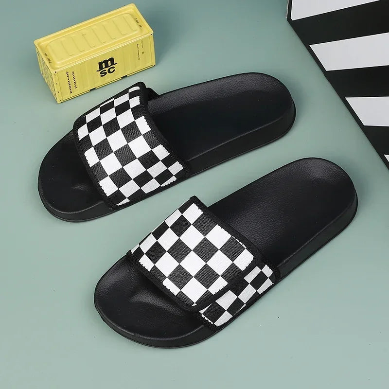 Slippers for Men To Wear Outside in Summer Men's Non-slip and Anti-odor Comfortable Soft Flip-flops Outdoor Trendy Sandals
