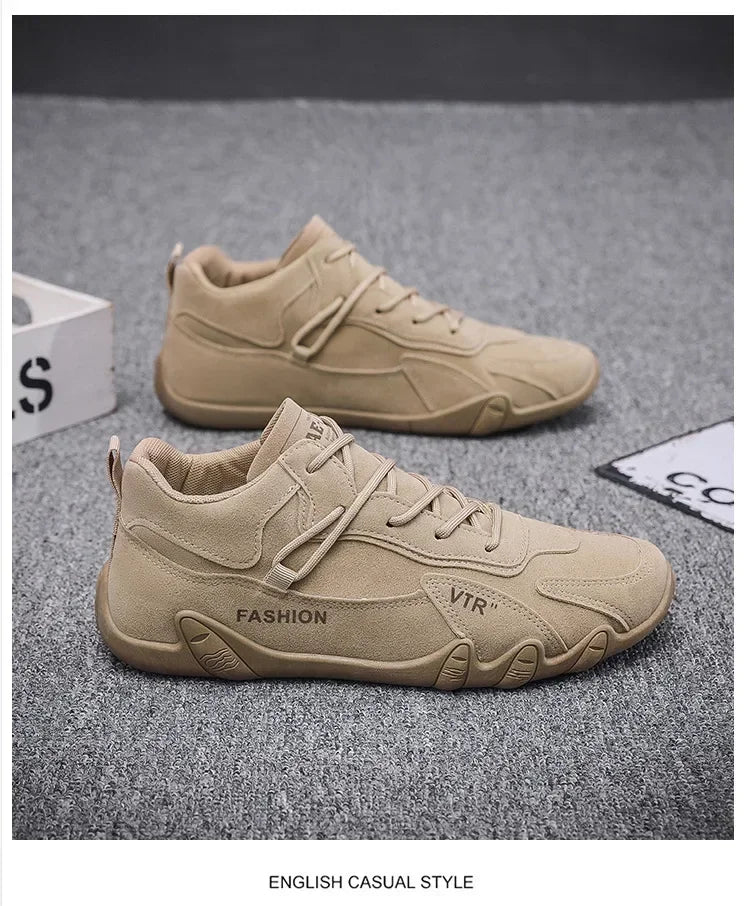 2025 new men shoes breathable non slip work shoes for male fashion sneakers outdoor walking flats skateboard sneakers