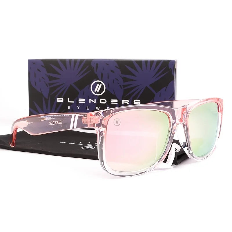 Blenders Fashion Square Women's Men's Sunglasses Men's Retro Polarized UV Glasses B4165