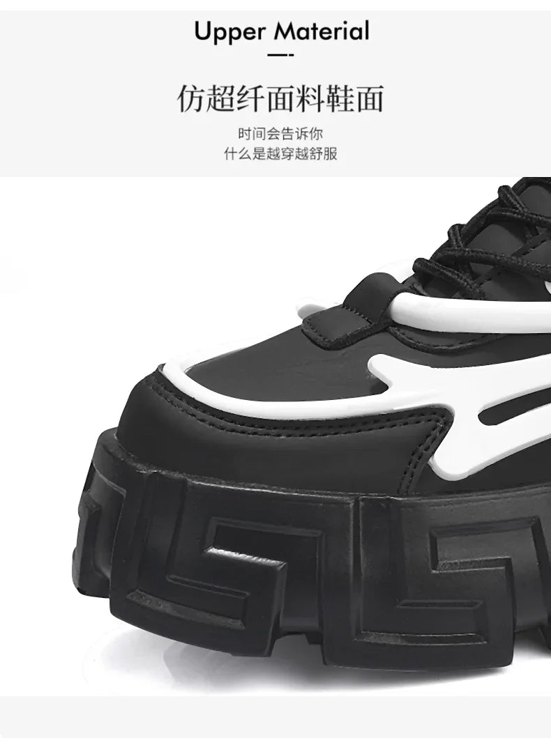 Casual Shoes For Men Street Style Walking Shoes Sneakers Thick Bottom Running basketball Shoes Male 2024 Vulcanized Sneakers Men