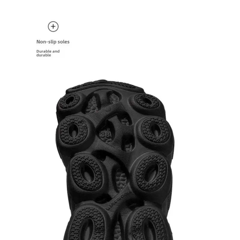 Outdoor Sports Slippers for Men and Women, Thick-Soled Eva Non-Slip Breathable Clogs, Fishing Beach Sandals for Men and Women