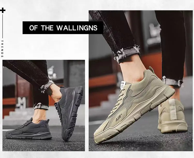 Tennis Sneakers for Men Fashion Male Casual Shoes Luxury Breathable Platform Men Running Shoes Comfortable Sneakers Male Mesh