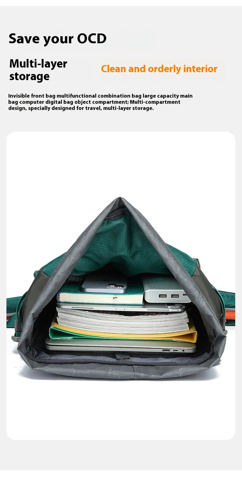 48L Camping Backpack Travel Bag For Men Large Capacity Outdoor Sport Trekking Hiking Mountaineering Shoulder Bag with Rain cover