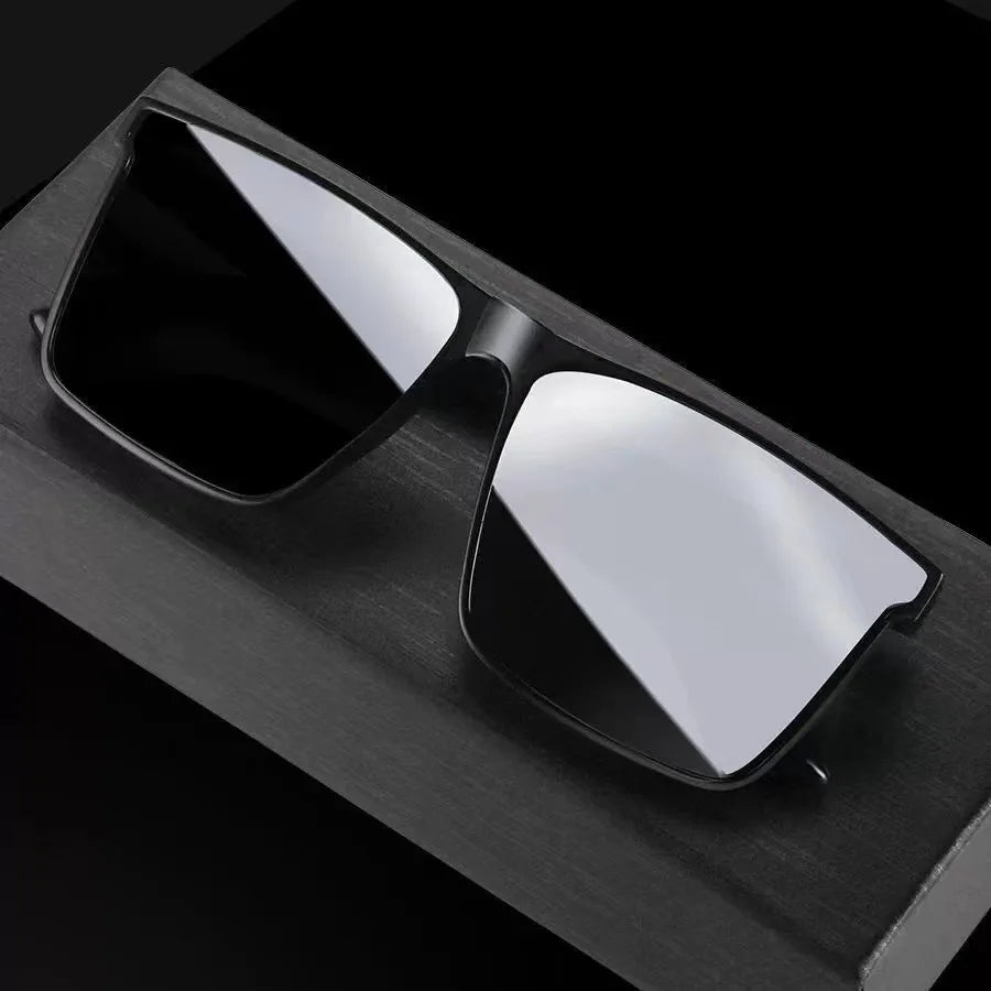 2025Sunglasses for men's drivers, stylish and versatile, Korean style trendy GM sunglasses, square sunshade sunglasses for women