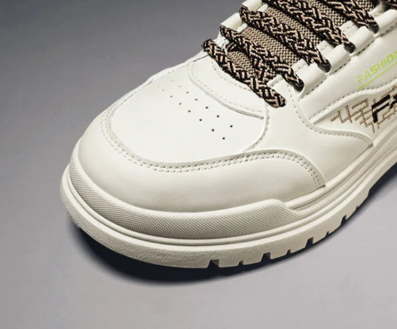 2025New Men High-top Casual Shoes Outdoor Comfort Sneakers Lightweight Man Running Sport Shoes Soft-soled Walking Zapatos Hombre