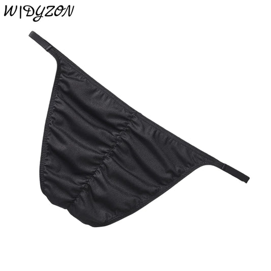 Sexy Underwear Men Bikini Briefs Cuecas Wrinkle U Pouch Men's Breathable Panties Slip Hombre Lingerie Erotic Underpants
