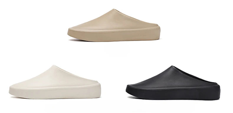 Comfortable Slippers for Men Women Stylish Summer Beach Slides Couples Hollow Out Sandals Anti-Slip Bathroom Slippers