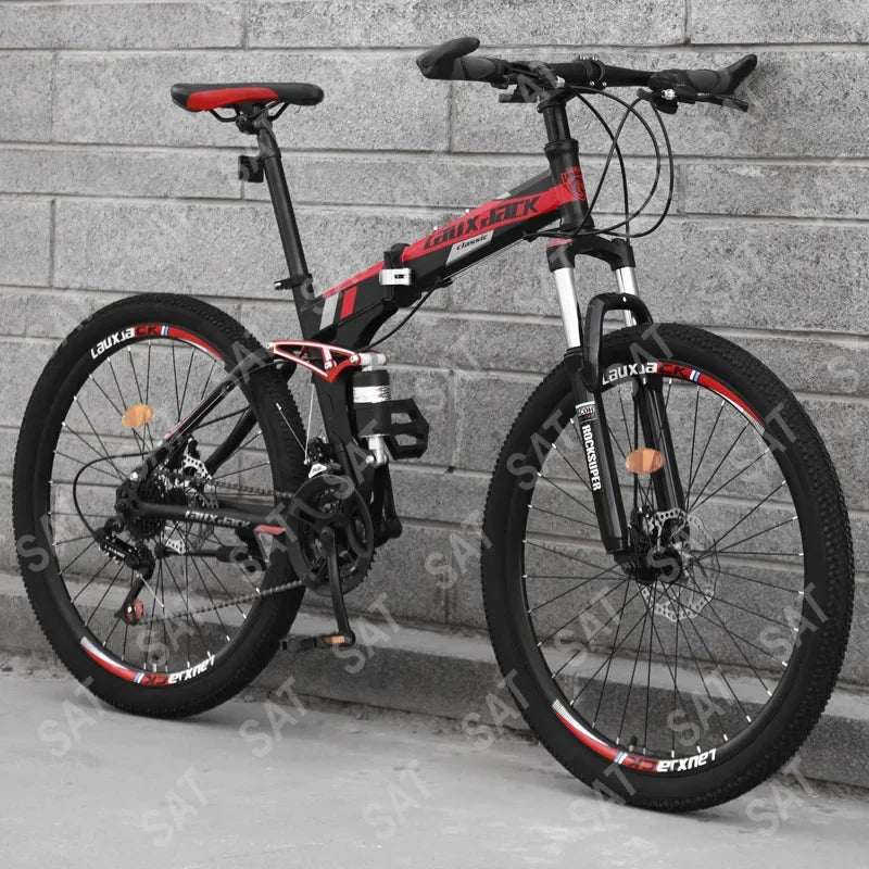 '27.5-Inch 26-Inch 20-Inch Fold Mountain Bike 7-Speed 21-Speed Fast Adult Folding 26'' Bicycle MTB Mountain Bike With Low Cost