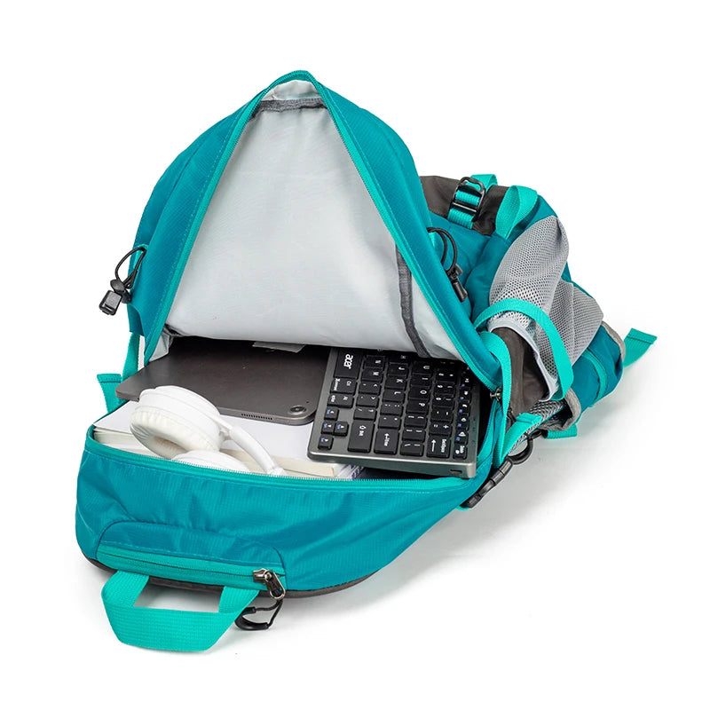 Outdoor Hiking  Rucksack Backpack Mountaineering Bag for Men Women Sports Trekking Backpack Light Travel Camping