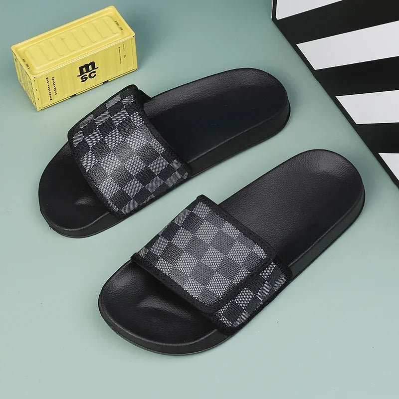 Slippers for Men To Wear Outside in Summer Men's Non-slip and Anti-odor Comfortable Soft Flip-flops Outdoor Trendy Sandals