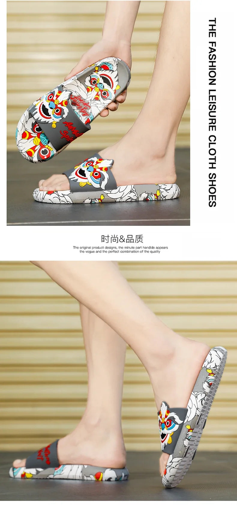 Luxury Brand Slippers for Men Comfortable Man Sandal Men's Summer Slippers Walk Around Home Male Slipper Male Shoes Sneakers