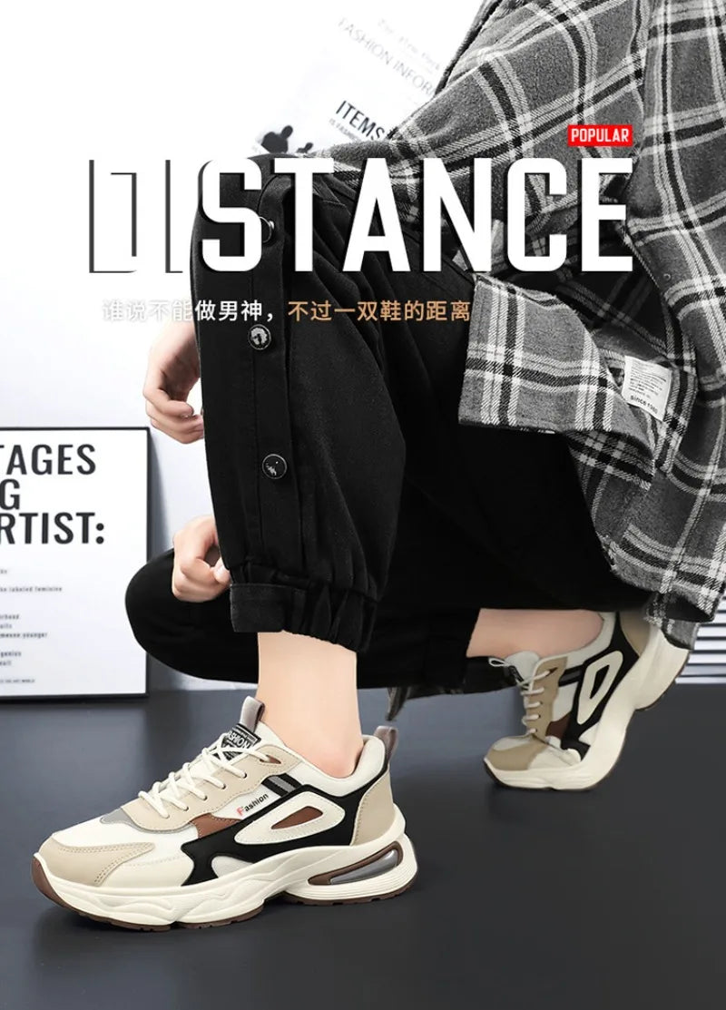 2025Trendy Sneakers for Men Shoes Summer Outdoor WearResistant Casual Sports Skateboard Shoes Fashion Breathable Shoes Man Shoes