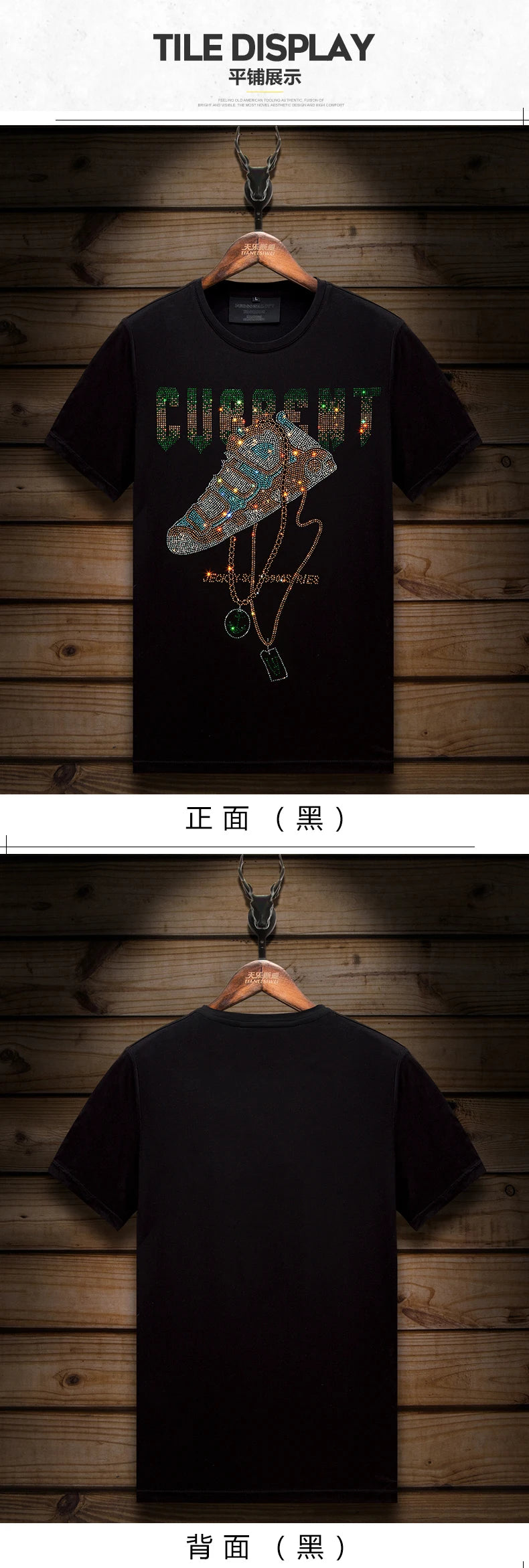 2025 Summer Mens T Shirts Fashion Clothing Shoes Rhinestones O Neck Short Sleeve Slim Casual T-shirts for Men Camiseta Hombre