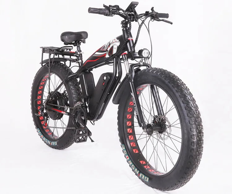 Fat bicycle electric bicycle 1000W 2000W snowmobile 48V 17ah outdoor mountain bike men's 4.0 fat tire eBike eletrica bicileta