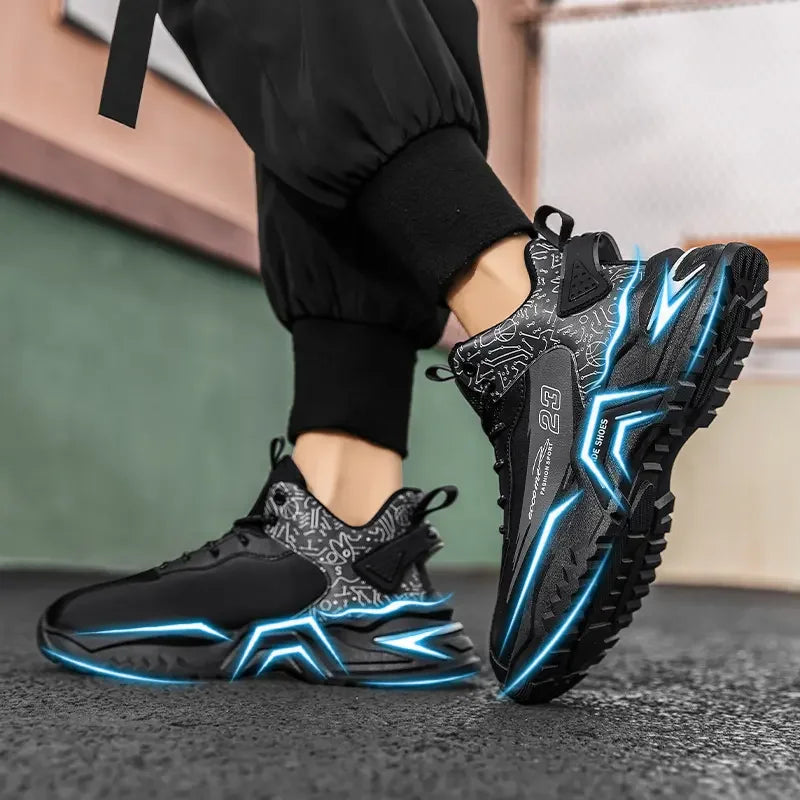 Men's Sneaker Shoes Casual Sports Basketball Shoes for Men Fashion Trends Original Male Sneakers High Top Mens Running Shoes