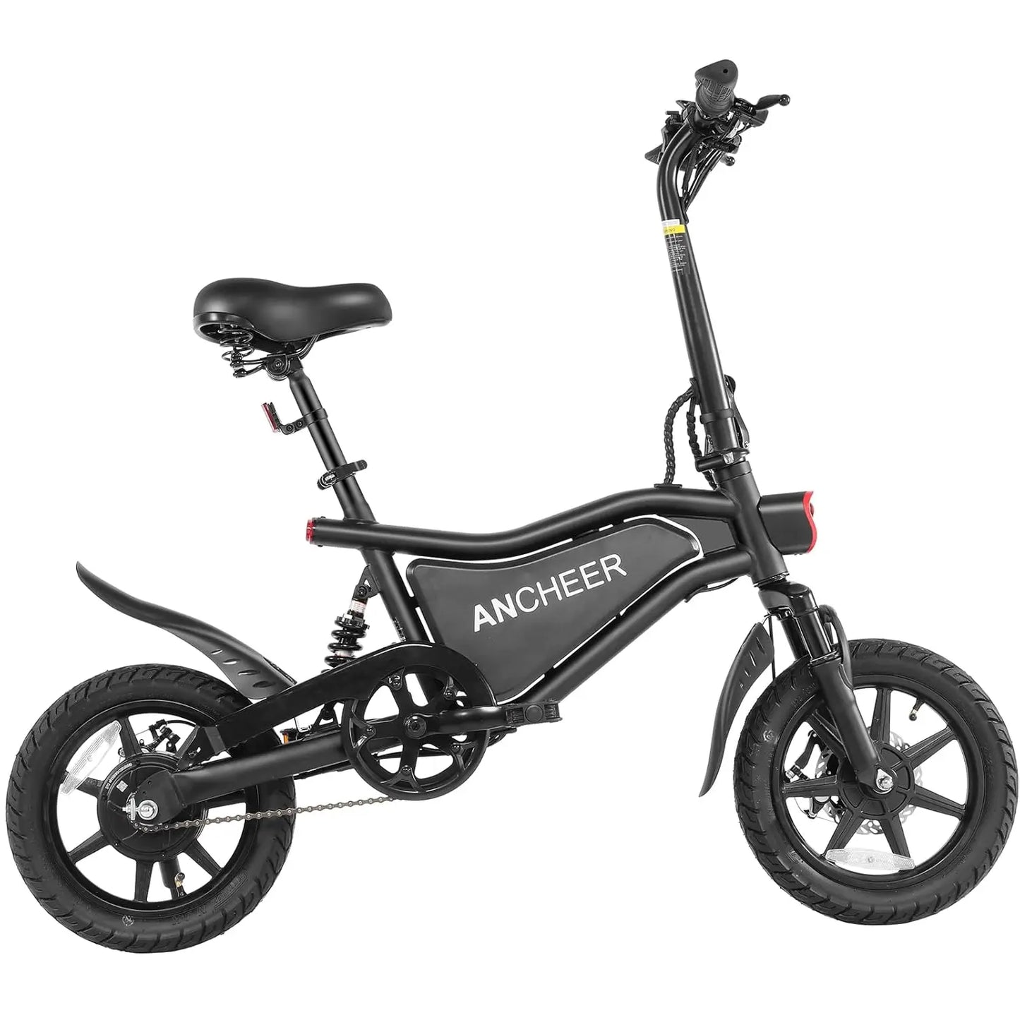 Folding Electric Bike for Adults, 374Wh Ebike, 20MPH Electric Bikes, 14" Foldable Electric Bicycle, 20-50 Miles, Customized