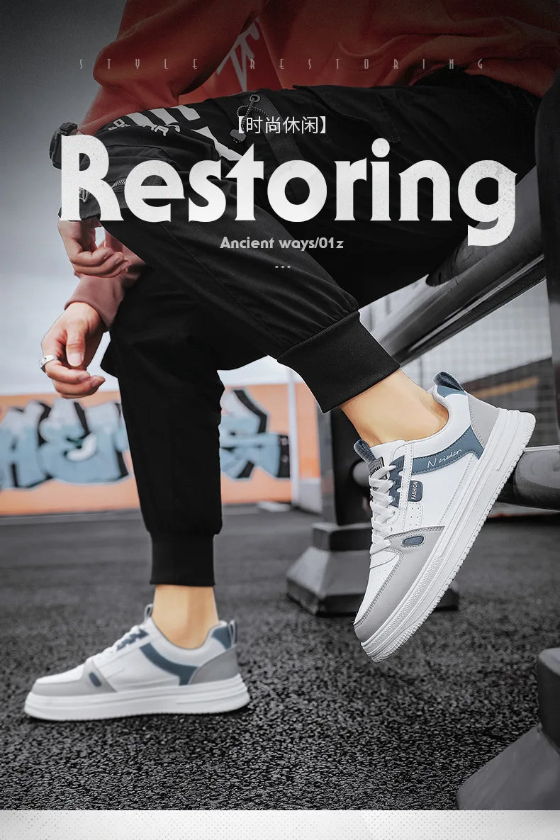 Men's Sneakers Spring Autumn 2024 Outdoor Sport Shoes For Men Fashion Vulcanized Shoe Tenis Para Hombre Men's Flats Shoes Luxury