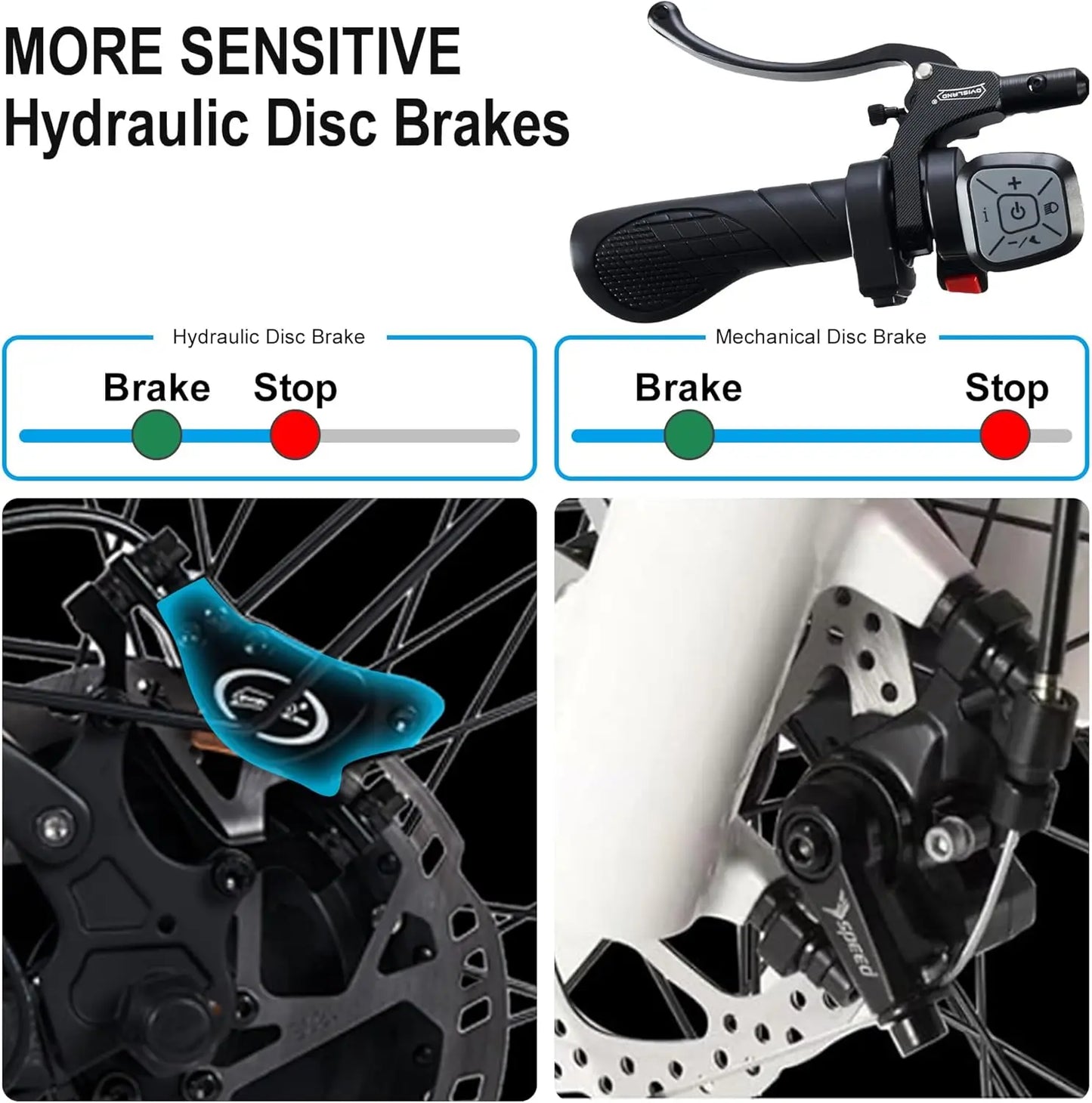 Dual Motor 3000W Peak Electric Bike for Adults 52V 30AH Ebike 26Inch Fat Tire Hunting Bike for Off Road Mountain Snow