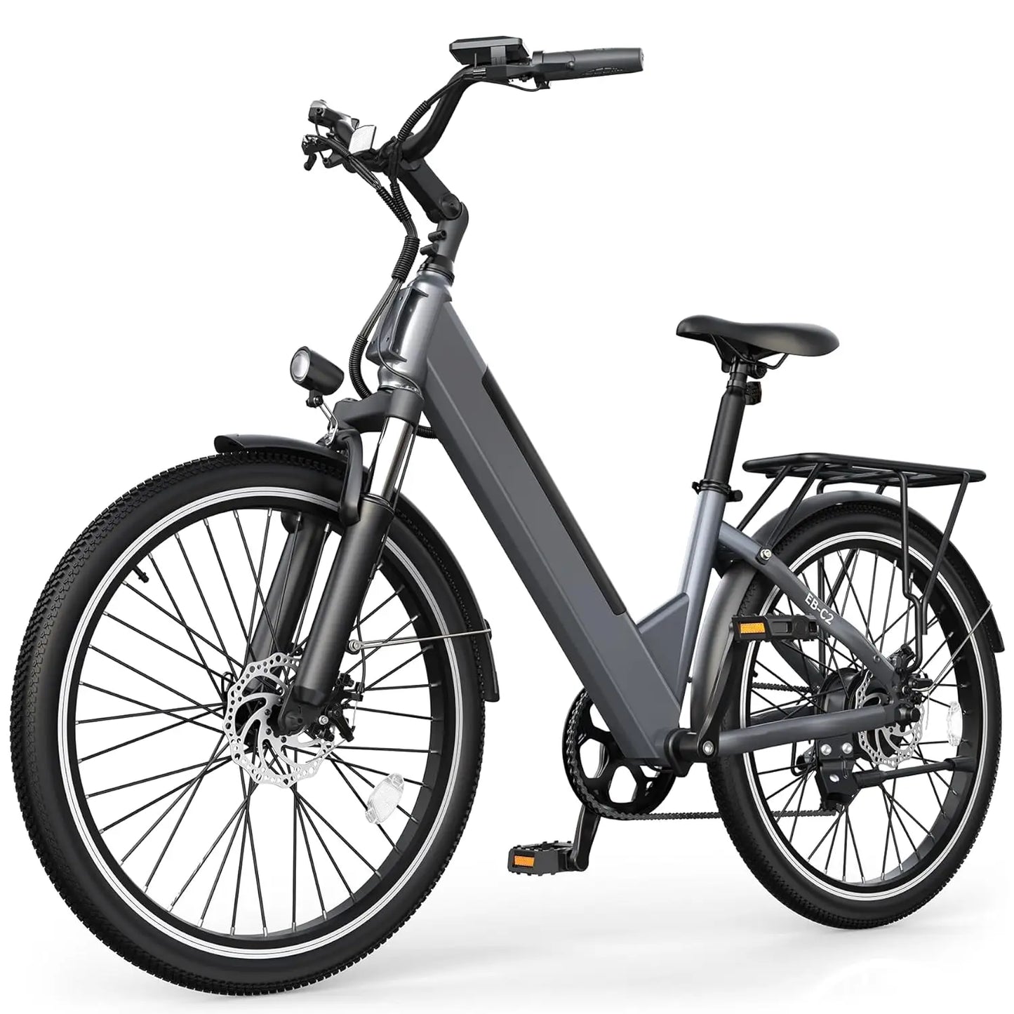 Electric Bike for Adults,26" Step-Thru EBike with 1000W Peak Motor,50 Miles 21.7MPH Adult Electric Bicycles with, Customized