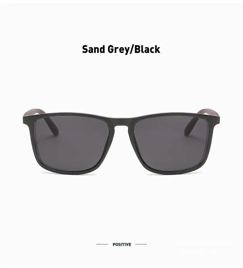 Sports Sunglasses for Men Polarized Comfortable Wear Square Sun Glasses Male Light Weight Eyewear Accessory with Origina