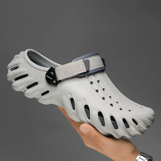 Luxury Man Sandal for Men Brand Men's Shoes 2025 White Sandals Flat Sandals Mens Soft Sandles Summer Shoes Sale Slippers Slipers
