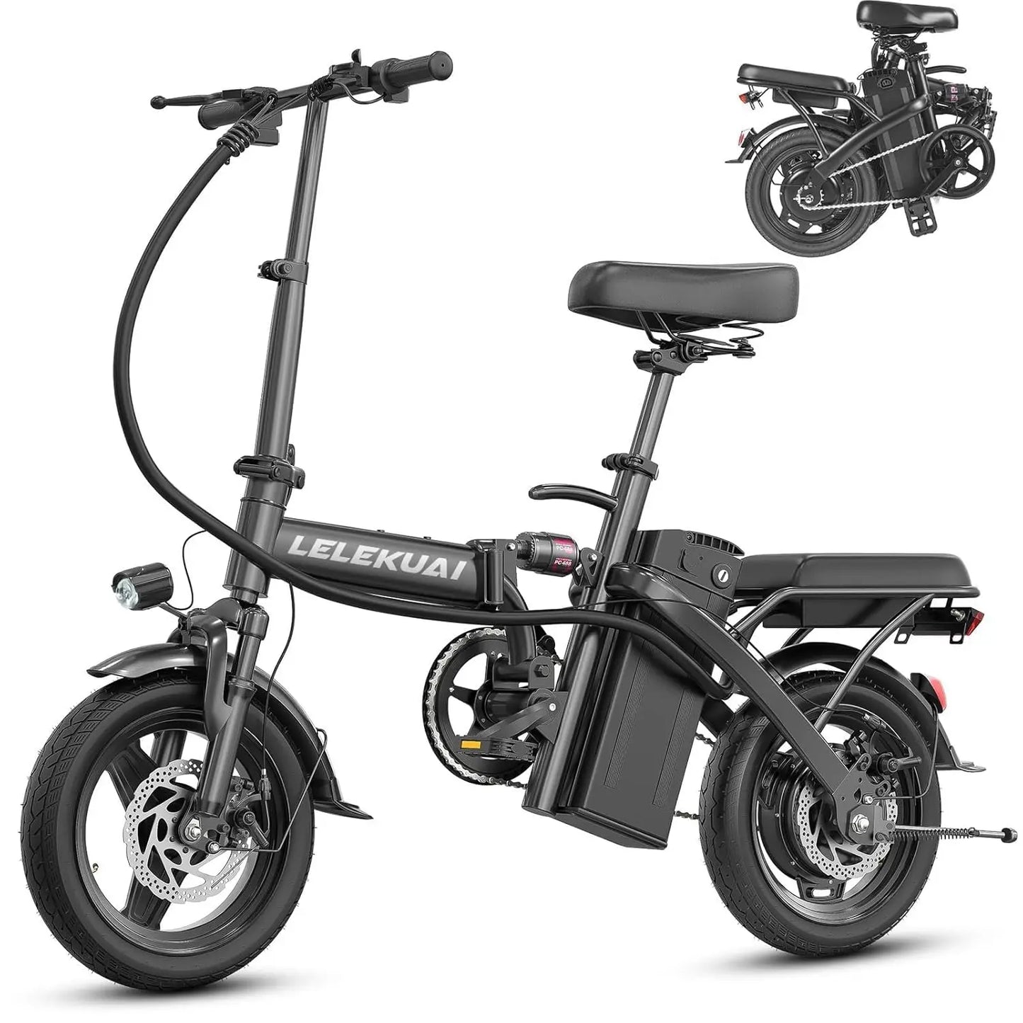Electric Bike for Adults, 20-35MPH Speed, 560W-2000W Peak Motor, 30-55 Miles Range City Commuter Ebike, Removable, Customized