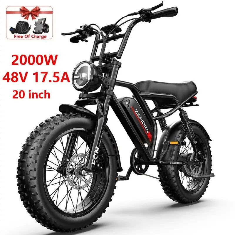 Ebike 2000w 3000w 1000w 1500w,30-50mph Electric Bikes Highspeed,48v 10ah-20ah Battery Life 30-60miles Electric Bike Adults Cheap