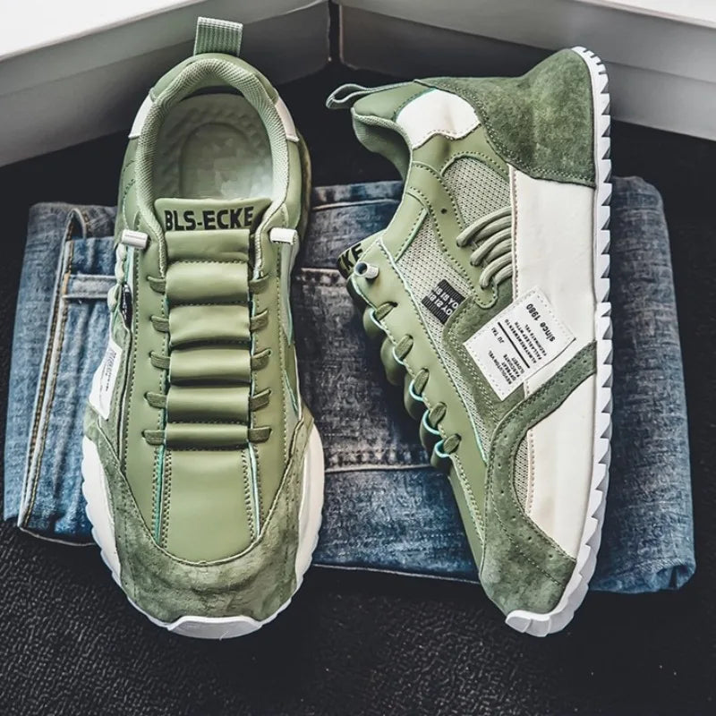 Mens Sneakers Luxury Brand Casual Shoes Breathable Sport Running Shoes Tennis Training Shoes for Men Platform Vulcanize Footwear