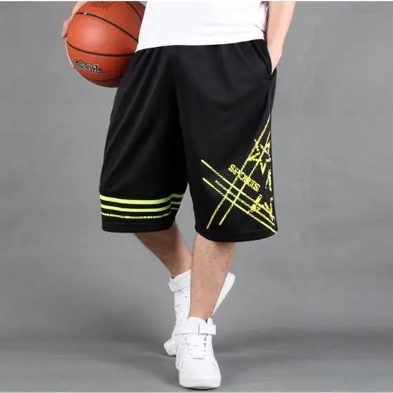 Male Short Pants Basketball Long Quick Dry Men's Shorts Training Bermuda Essential Fashion With Korean Style Stylish Clothing
