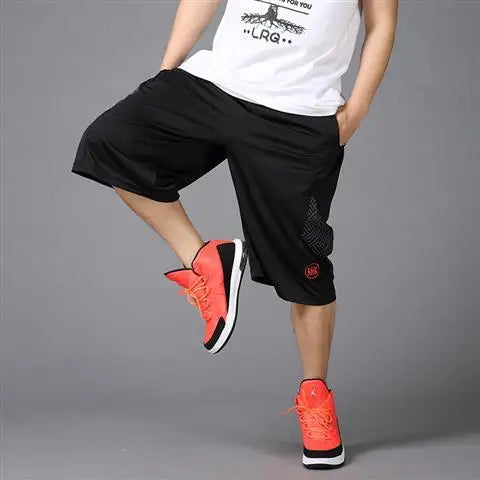Male Short Pants Basketball Long Quick Dry Men's Shorts Training Bermuda Essential Fashion With Korean Style Stylish Clothing