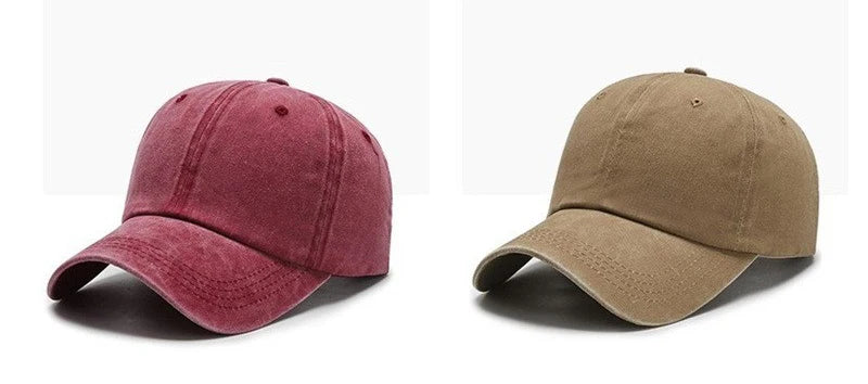 Fashion Solid Baseball Caps for Men Cap Streetwear Style Women Hat Snapback Casual Cap Casquette Dad Hat Hip Hop Cap