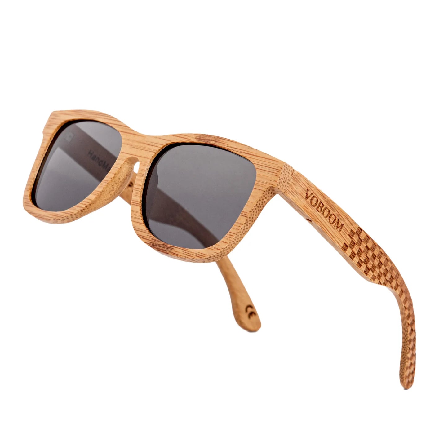 VOBOOM Men Wood Sunglasses Women Bamboo Glasses For Polarized Mirror Sun Glasses Handmade Colorful Eyewear Mirror Shades
