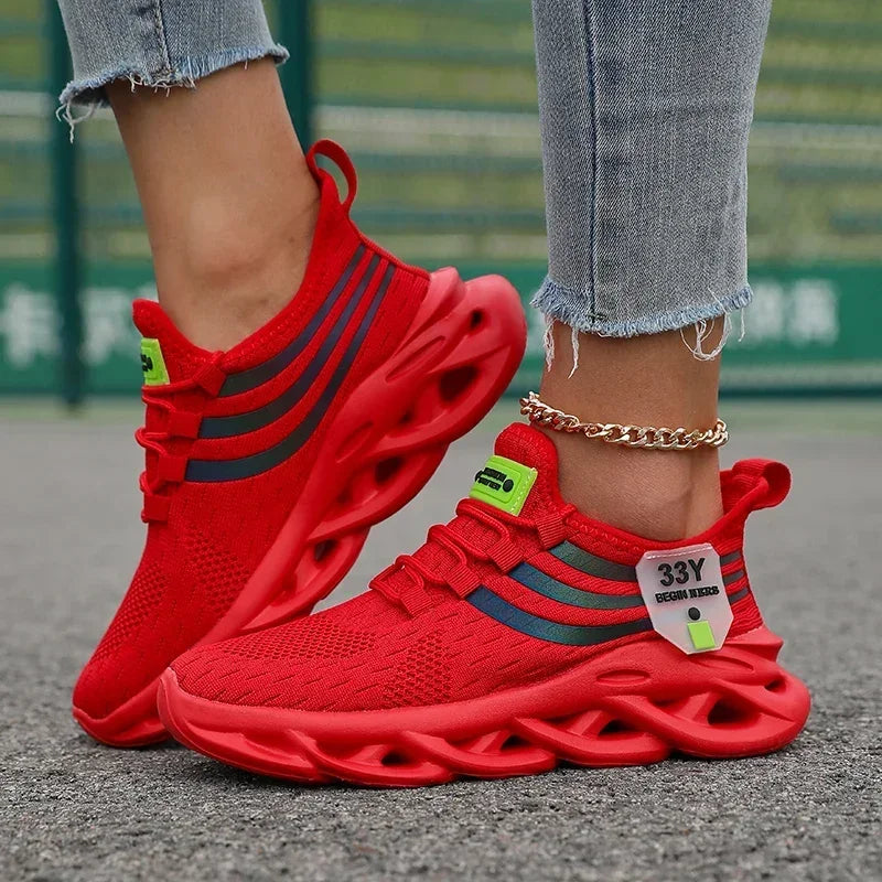 Sneakers for Men Casual Sport Shoes Breathable Lightweight Outdoor Mesh Platform Running Shoes Athletic Tenis Walking Shoes