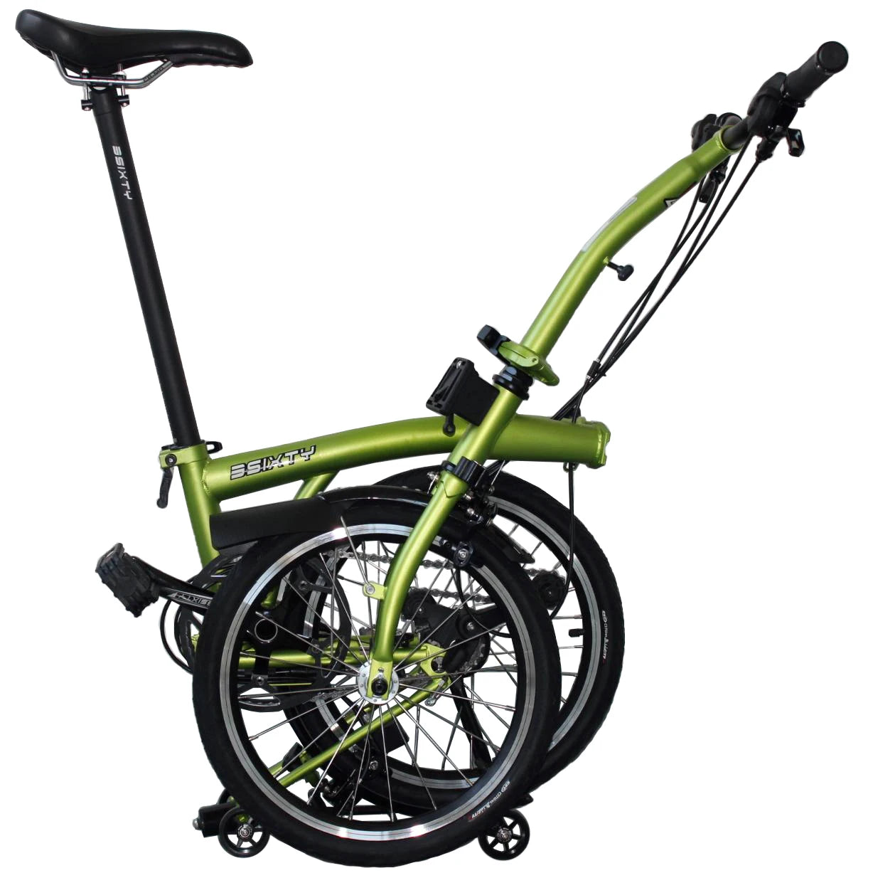 3sixty Compact 16 Inch 6Speed Folding Bicycle Durable Foldable Bike for City Riding Camping Tours Outdoor Adventures Best Seller
