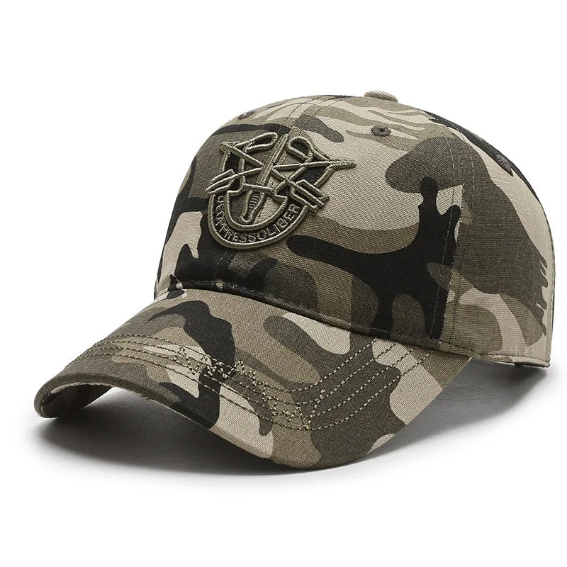 Men Cotton Embroidered Baseball Caps For Men Woman Hat camo outdoor trucker hat