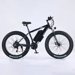 new Off-road Mountain commuter E-bike 45 Mph Max Speed 24" Fat Tire Hydraulic Disc Brake Electric Bicycle