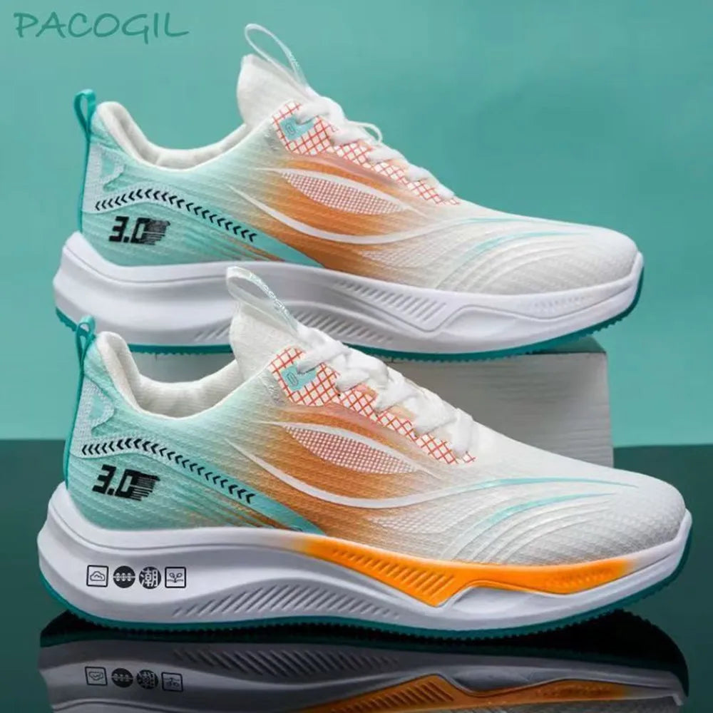 Sneakers for Men Fashion Men's Casual Sneakers Comfortable Breathable Running Tennis Shoes Zapatillas De Hombre